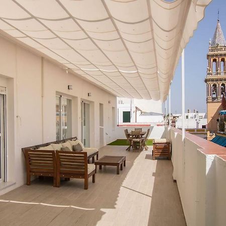 Appartamento Triana Deluxe Skyview Siviglia Esterno foto