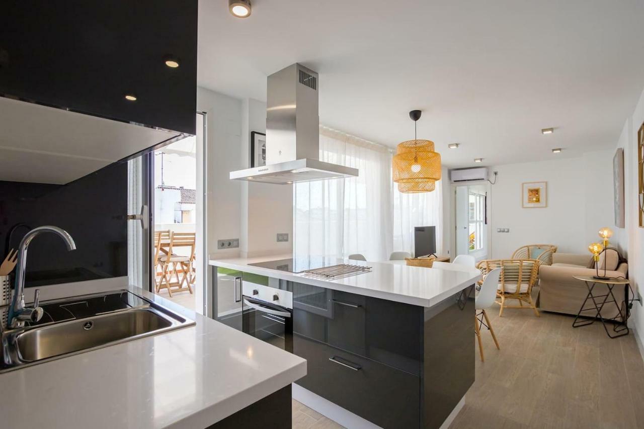 Appartamento Triana Deluxe Skyview Siviglia Esterno foto